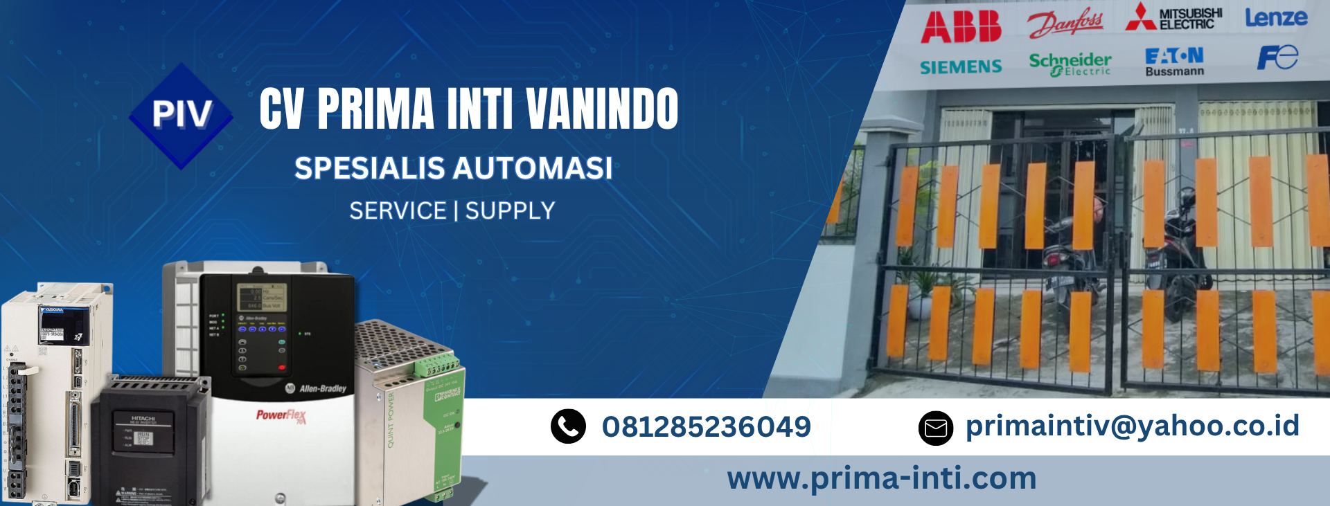 CV. Prima Inti Vanindo - Jasa Service Otomasi Industri dan Supply Part